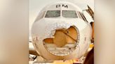 It only takes 5 seconds of hail to damage a plane mid-flight, expert says