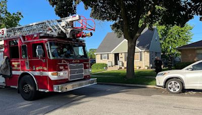Milwaukee house fire, 67th and Congress, 2 rescued