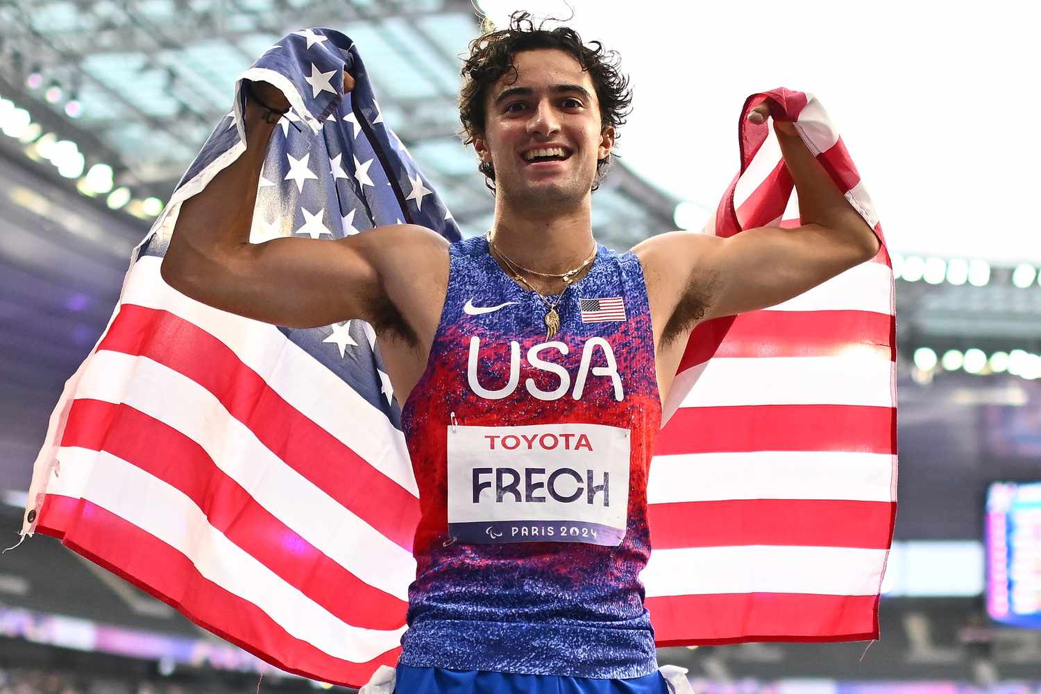 Ezra Frech, 19, Wins 100-Meter Gold in Epic Photo Finish at 2024 Summer Paralympics