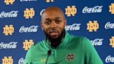 For Notre Dame football WR coach Mike Brown, 'The best pressure is peer pressure'