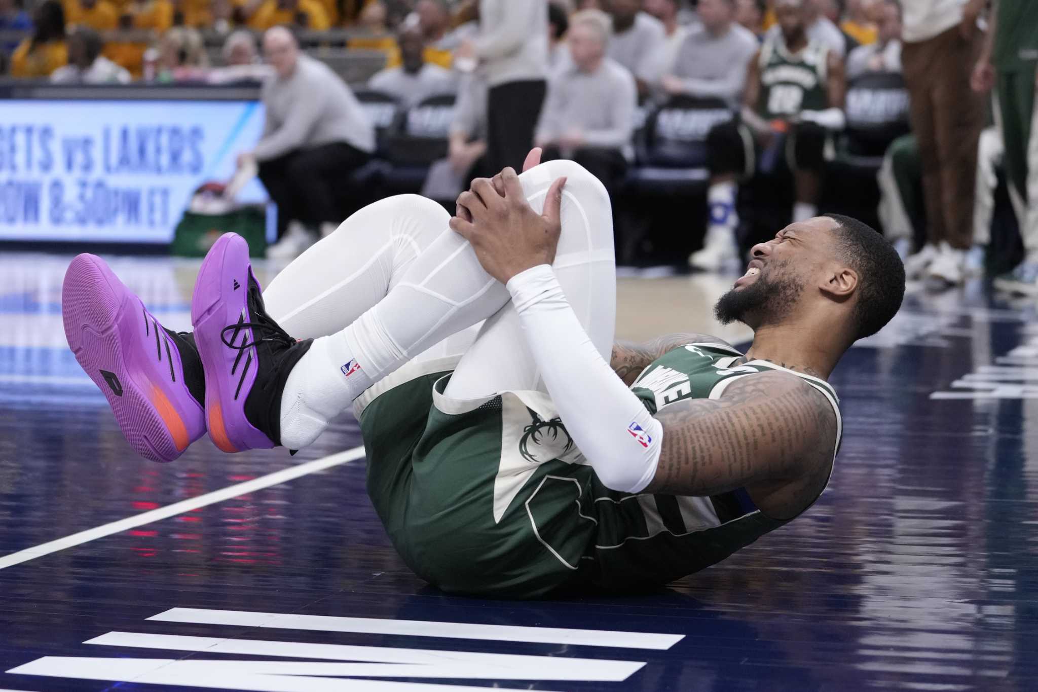 Bucks' Lillard has MRI, team awaiting results before deciding if he plays in Game 4 vs. Pacers