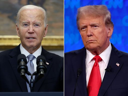 Fundraising following Biden's dropout announcement just scorched Trump's after the former president's conviction