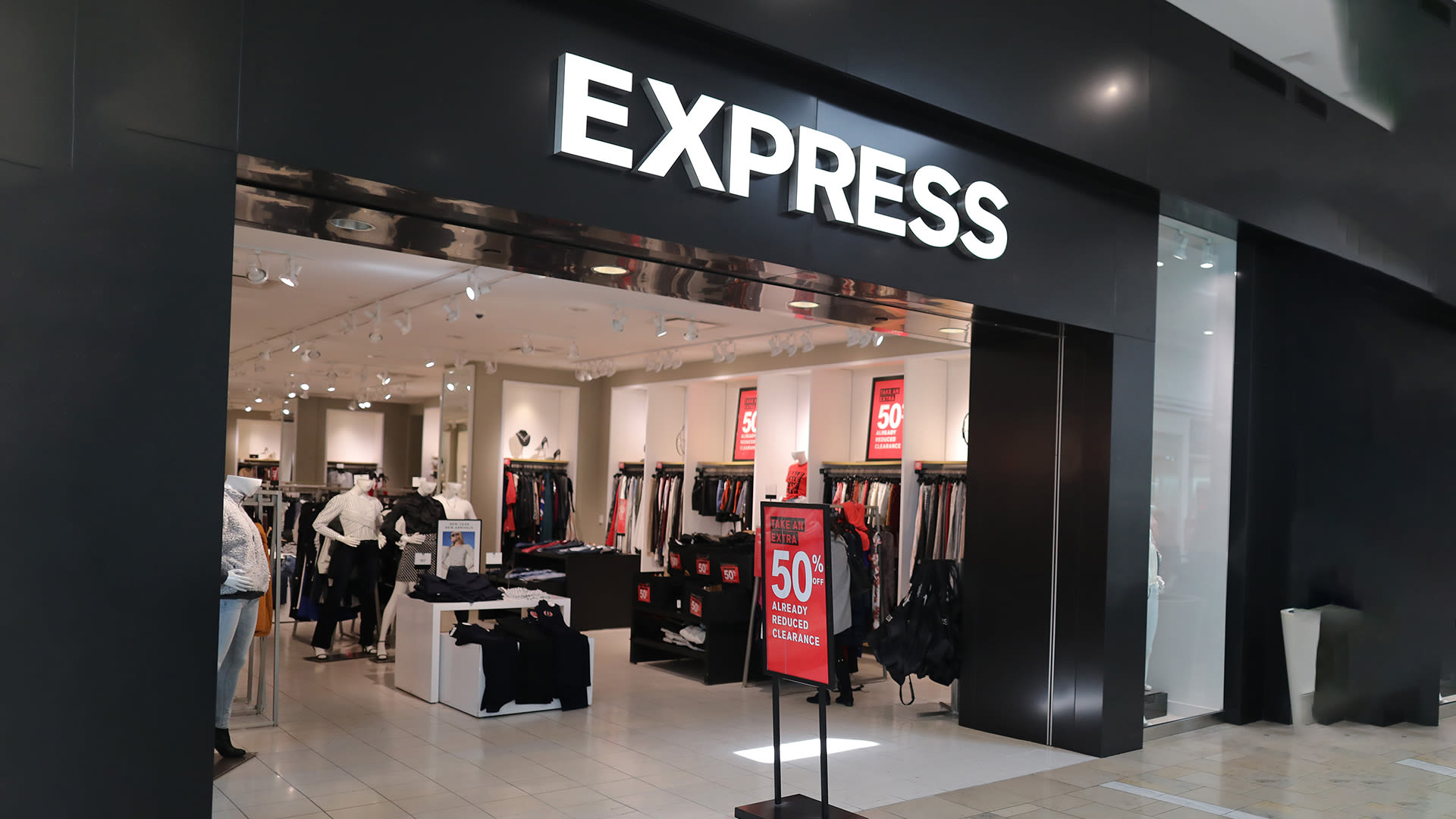 Full list of 100 Express stores closing as malls are pushed toward extinction