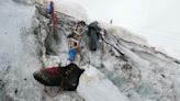 Derretimiento del hielo revela restos de un escalador perdido en un glaciar hace 37 años