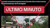 El video de policías venezolanos cruzando a Colombia es de 2019, no de 2024