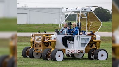 NASA’s Lunar Rover Prototype Looks Like If a Tractor and a Golf Cart Had a Baby