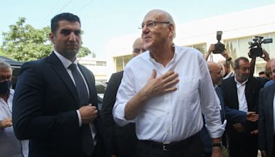 El primer ministro libanés, Najib Mikati, insta a Israel a detener los ataques
