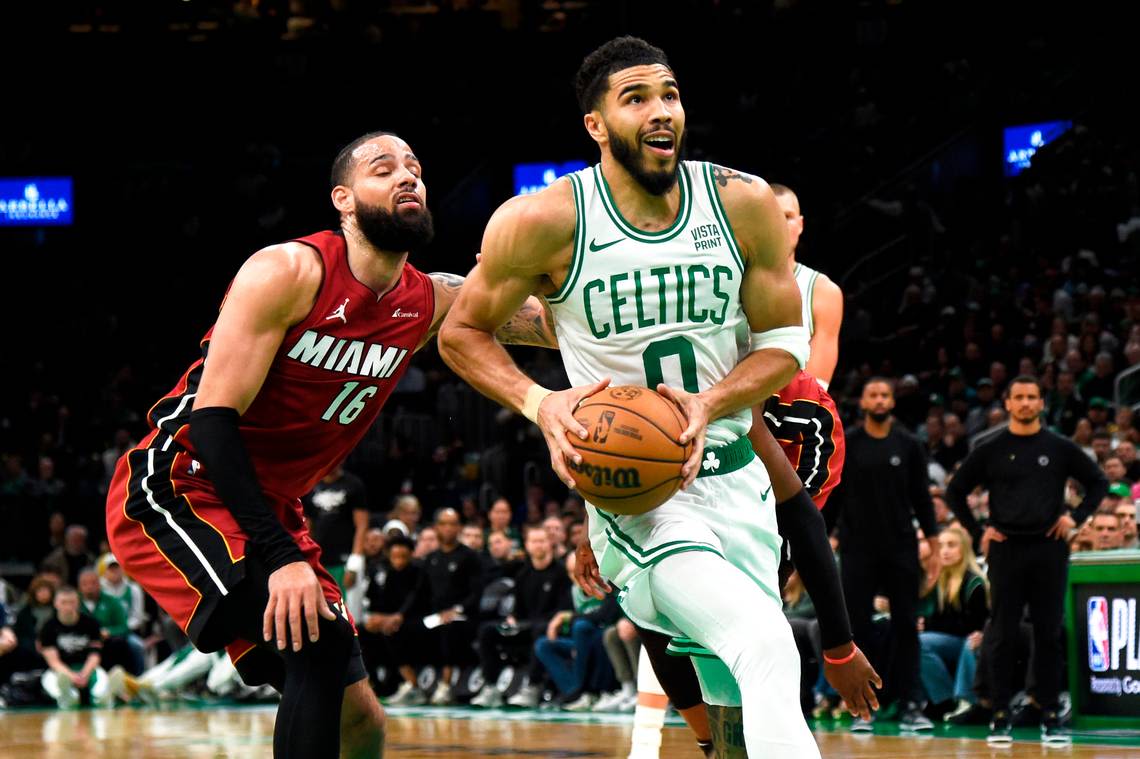 How did Heat view fallout from Martin’s hard foul on Tatum? ‘It was an irrational assessment’