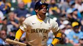 William Contreras leads the way as Brewers hit 5 homers off Martín Pérez in 10-2 win over Pirates