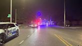 Officer injured in South Baltimore shooting, suspect died.