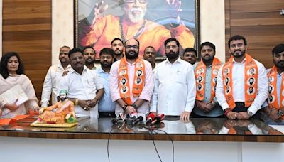 Thane: Major Setback To Youth Wing Of Shiv Sena (UBT) As Key Members Join Shiv Sena In Presence Of CM Eknath...
