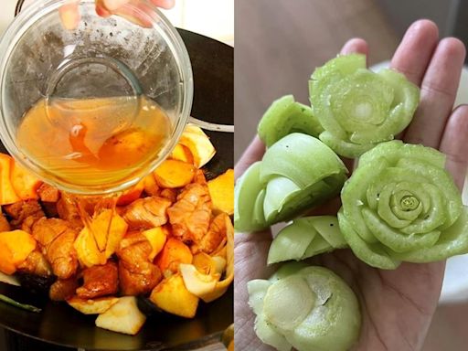 青江菜梗變「玫瑰花」小心把農藥吃下肚！營養師：跟香菇水做料理一樣超驚嚇 - 食譜自由配 - 自由電子報