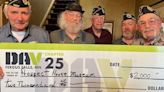 Donating to history: The Prospect House in BL receives check from DAV