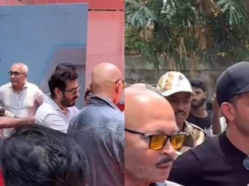 Hrithik Roshan Gets Papped With Dad Rakesh As They Step Out To Cast Their Vote; Watch - News18