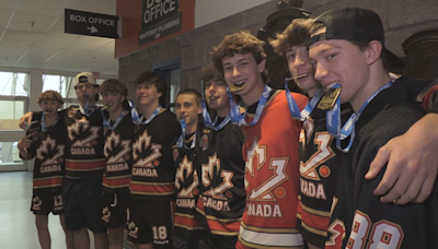 'I’m a world champion': Ont. ball hockey players win gold medal in Slovakia