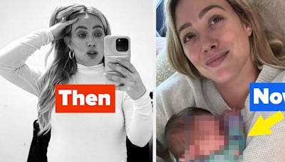 Hilary Duff And Matthew Koma Shared The First Photos Of Their Newborn Girl, And I Can't Get Over Her Cheeks