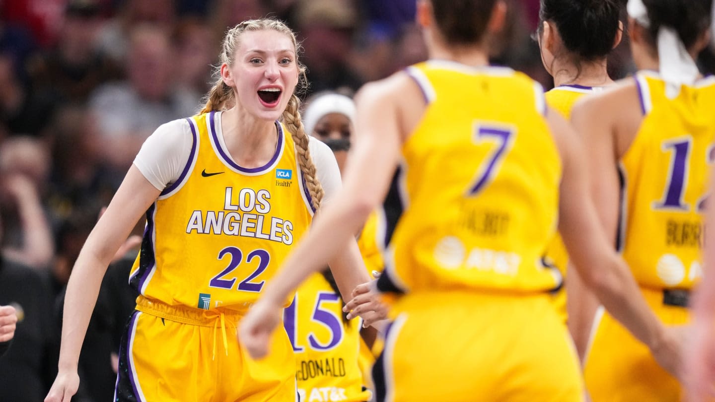 Los Angeles Sparks Share Photo of Cameron Brink Without Knee Brace