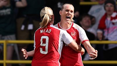 WSL title race back on as Arsenal end Man City’s unbeaten run with stunning late comeback