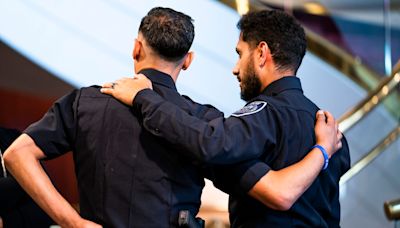 Community grieves slain Melvindale Police Officer Mohammed Said at visitation