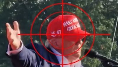 El video que demostraría que el disparo a Donald Trump estaba centrado en su cabeza antes de que se moviera