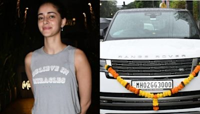 Ananya Panday Buys Swanky New Land Rover Range Rover 3.0 Worth Rs 3.38 Crore -Watch