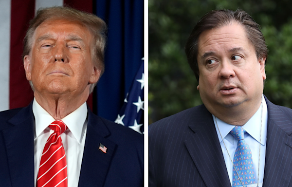 Trump hits back at George Conway with 2016 election night photos