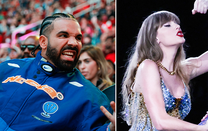 Drake hails Taylor Swift ‘biggest gangster’ in music