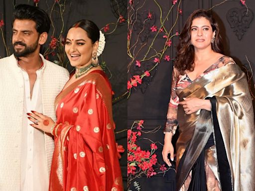 From Sonakshi-Zaheer’s romantic dance to Anil Kapoor, Kajol dancing with newly weds, watch inside videos from the wedding reception
