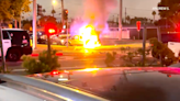 Man takes own life after fiery pursuit crash in Orange County