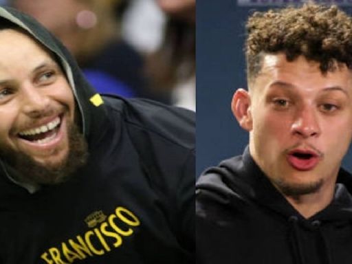 When Stephen Curry Caught Patrick Mahomes Throw With One Hand During Capital One's The Match