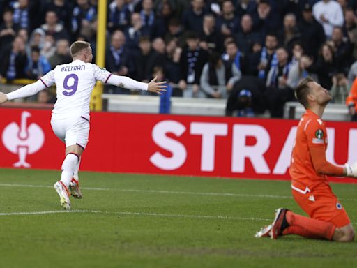 Fiorentina, en la final de la Conference League: Nicolás González inventó y Lucas Beltrán definió de penal