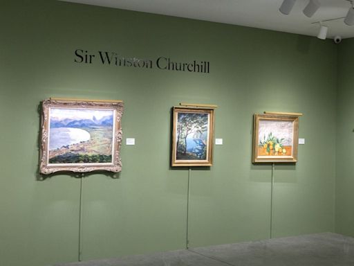 Winston Churchill Paintings Go on View in Palm Desert