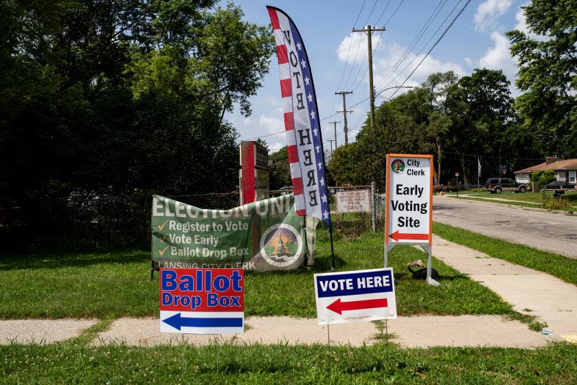 The largely invisible presidential campaign on the ground in rural Michigan