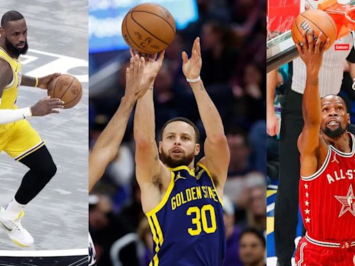 LeBron, Curry y Durant, teórica 'Santísima Trinidad' del nuevo 'Dream Team'