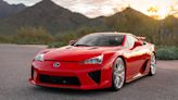 A Gorgeous Lexus LFA With Only 268 Miles on the Odometer Is Up for Auction Right Now
