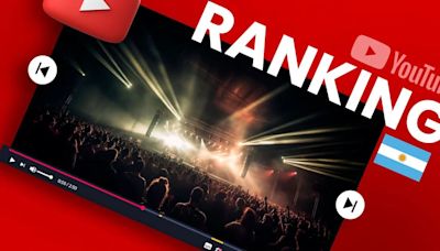 Ranking de tendencias en YouTube Argentina: los 10 videos más reproducidos