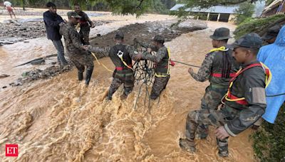 Wayanad landslides: Army intensifies rescue ops in affected areas, 1000 shifted to safe locations