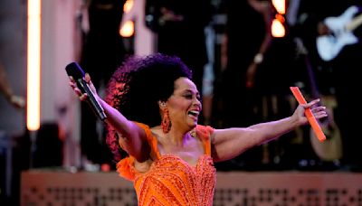 Diana Ross, Eminem and Jack White perform for thousands as former Detroit eyesore returns to life