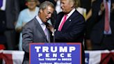 Trump congratulates pal Nigel Farage for his 'big win'