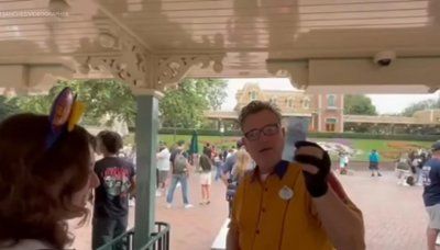 Watch: Disneyland honors free admission ticket won by California man in 1985