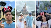 Emilia Mernes y Duki, de paseo por Disney: todo el álbum de fotos