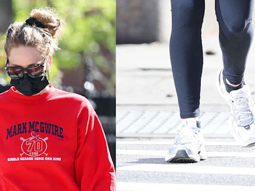 Jennifer Lawrence Gets Sporty in Nike Sneakers