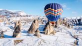 Skier Descends Other-Worldly Landscape On "Spontaneous" Trip