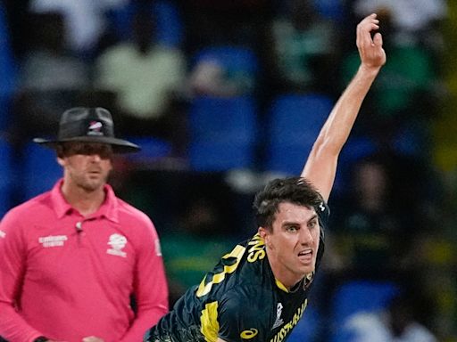 Pat Cummins first Australian after Brett Lee to claim T20 World Cup hat-trick; Mitchell Starc breaks Malinga's record