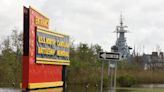 Why officials are betting on wetlands to keep the Battleship North Carolina afloat