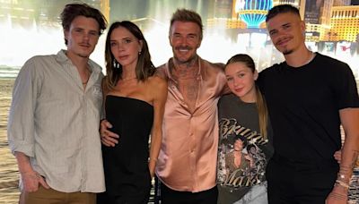 Romeo Beckham celebrates his 22nd birthday in style in Las Vegas