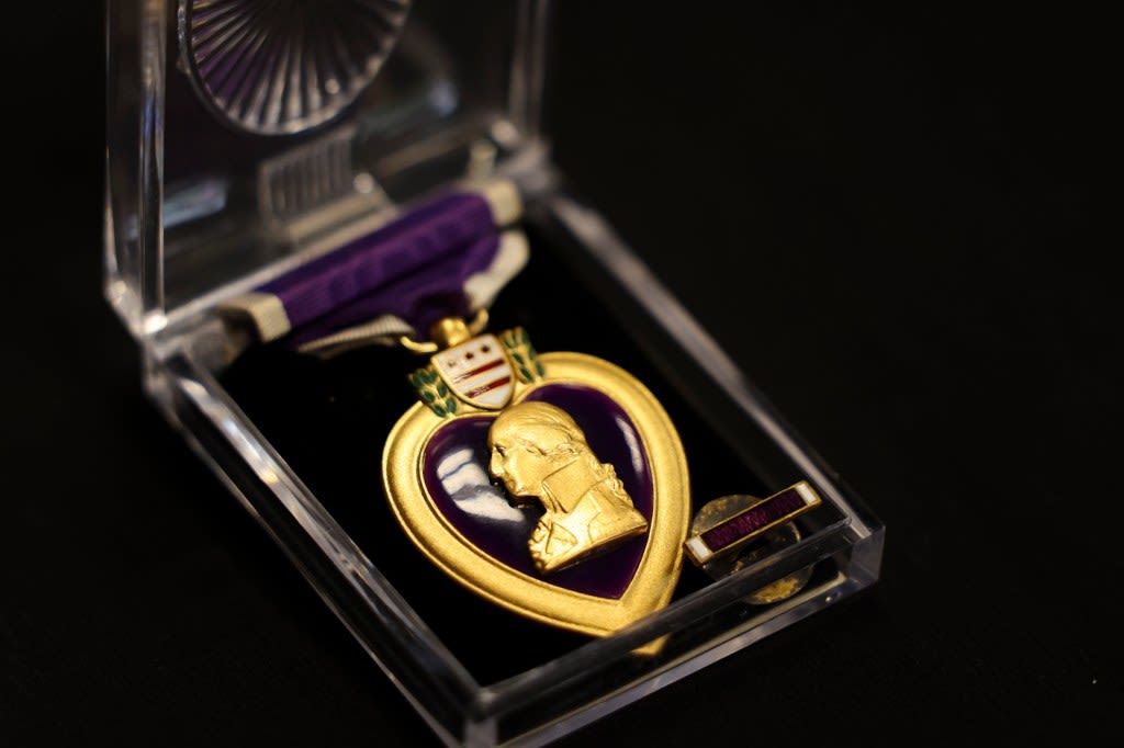 Ahead of Memorial Day, Illinois treasurer seeks to return a dozen unclaimed Purple Heart medals