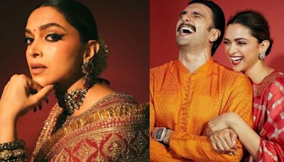 Deepika Padukone drops pictures of her look from Anant Ambani and Radhika Merchant's wedding; Ranveer Singh's comment is basically all of us