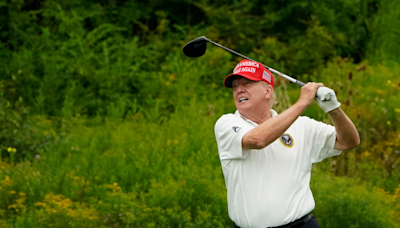 Donald Trump golf video with granddaughter goes viral