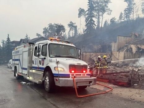 Buildings in Jasper in ashes after 'monster' wildfire rips through mountain community | CBC News